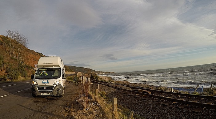 scozia in camper