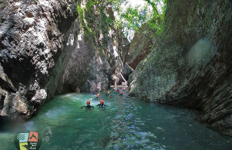 escursione fluviale lunigiana