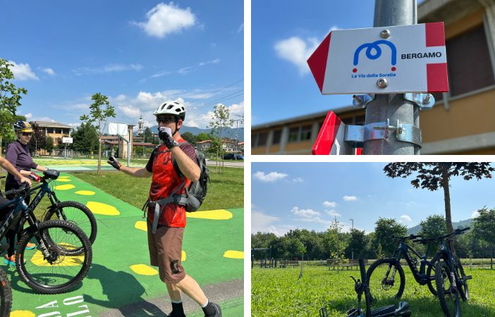 itinerari bici bergamo