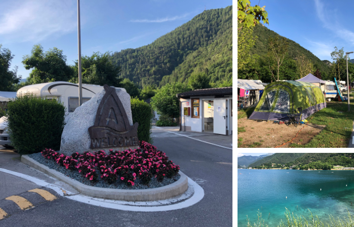 campeggio al lago di ledro