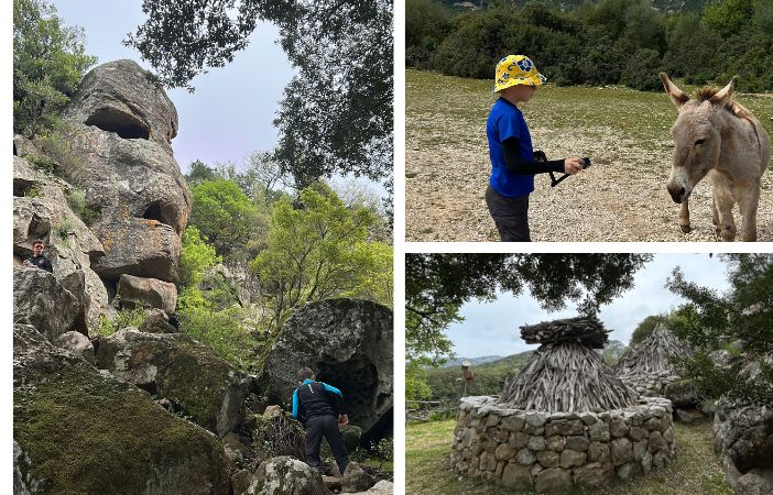 altopiano del golgo baunei sardegna fuori stagione con bambini